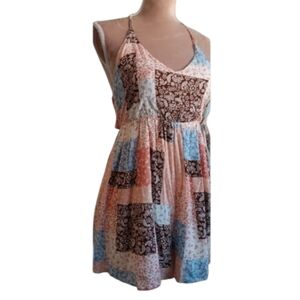 Pastel Patchwork Paisley Halter Backless Romper – NWT Shop Neighbor~Medium